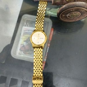 Golden Titan Watch