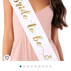 Bride To Be Sash🎽