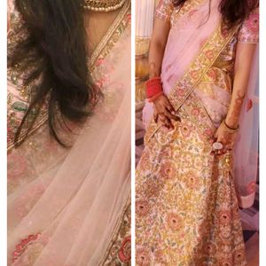 Glamorous Pink Bridal Lehanga