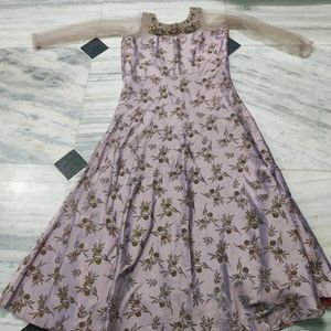 Lavender Flery Gown