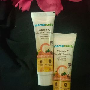 Mama Earth Vitamin C Glow Sunscreen