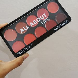 Swiss Beauty All About Lip Pallet