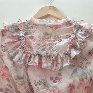 Mini floral dress (Size :- Small)