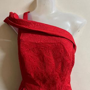 Korean Designer Red One Piece