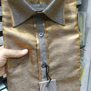 Golden Designer Shirt