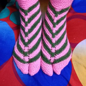 New Unused Handmade Woolen Socks