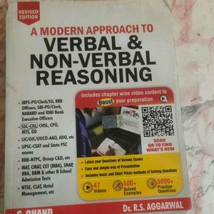 Logical Reasoning Book By S Chand Rs Aggarwal