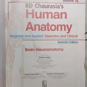 BD Chaurasia Volume 1 And 4