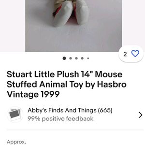 Stuart Little Plush Toy