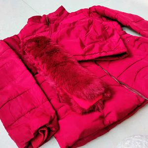 Women Red Jacket