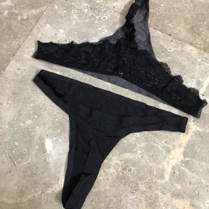 two assorted thongs