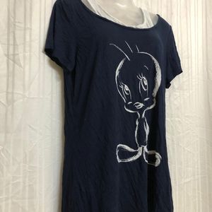 Tweety Short Sleeve Top