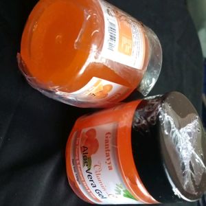 Vitamin C Face Serum, Aloe Vera Gel Totally Unused