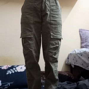 Army Green Cargo Pant