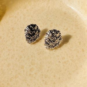 Moonbusrt Pyrite Statement Stud