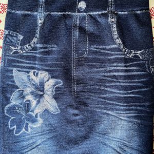 Cute Denim Skirt