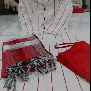 Beautiful 🥰 Kurta Pant Dupatta Set 🌿