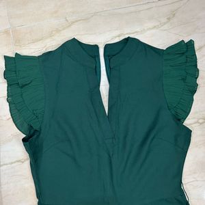 Shein Green Jumpsuit