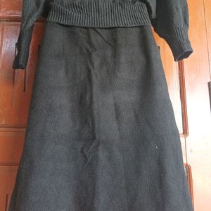 Skirt With Sweater Set