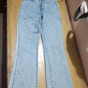 Baggy Blue Color Jeans