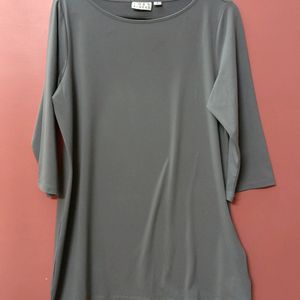 GREY COLOUR LITTLE LONG TOP