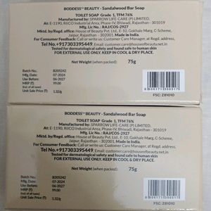 Avon Combo Sandalwood Bar Soaps(2)