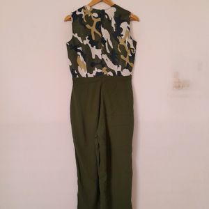 Dark Olive Green Jumpsuit (Women's)