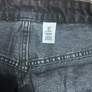 H&M Wrapover Waist Denim Skirt