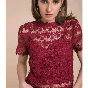 Cover Story Crochet Top