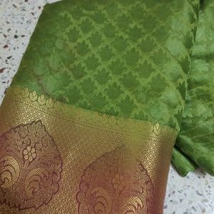 😘Soft Unused Silk Saree😘