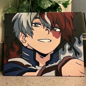 Anime Canvas Painting