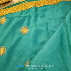 Sarees With Stitch Blouse