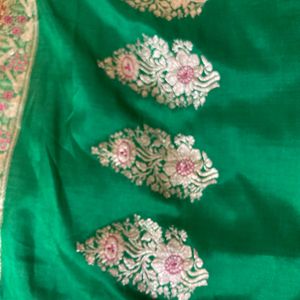 Pure Silk Kadua Meenakari Banarasi Saree