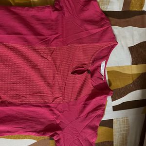 Pink Kurta For Women