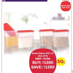 Flat 50% To More Dry Storage Set 16 Ps