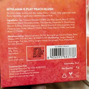 K.play Blush (🍑 Peach)