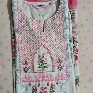 Biba Straight Knee Length Kurti