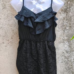 BLACK CUTE FROCK