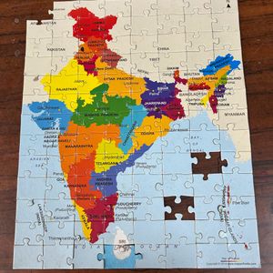 India Map Floor puzzles