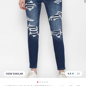 Y2k Cut Out Jeans