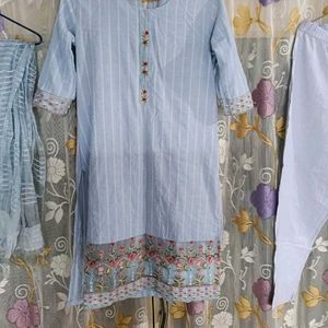 Blue Kurta Set