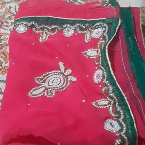 Hand Work Saree