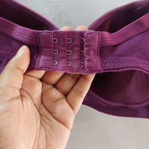 Purple Padded Bra