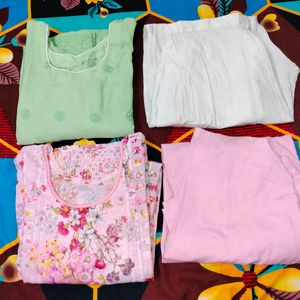 Combo Of 5 Kurta Set