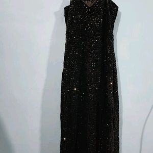 Beautiful Sequin Slit Dress