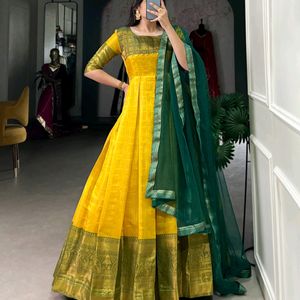 Elegant And Beautiful Kanjeevaram Lehnga Collecton