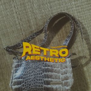 Cool Croco Printed Handbag⚡