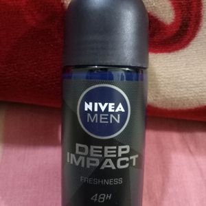 NIVEA MEN DEEP IMPACT FRESHNESS 48H DEODORANT.