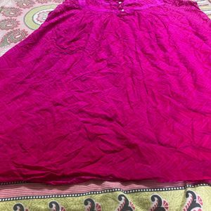 Saree Nighty Frock Combo