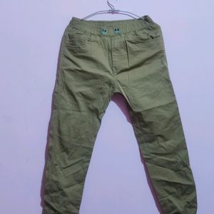 Unisex Brown Parachute Pants